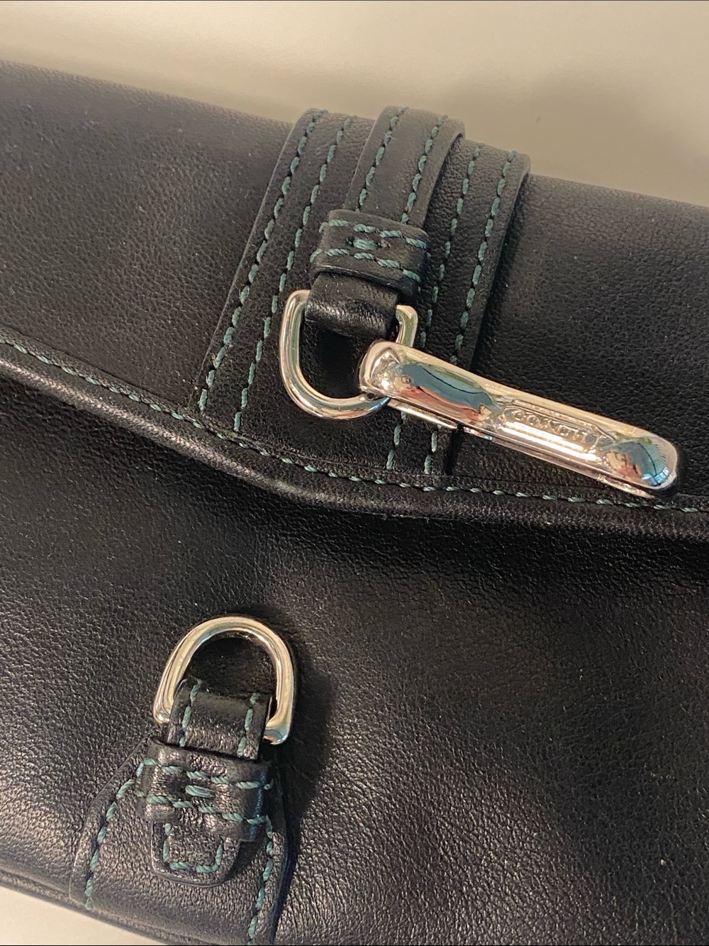 Vintage Coach Hamptons Wristlet Y2K - Picture 11 of 11